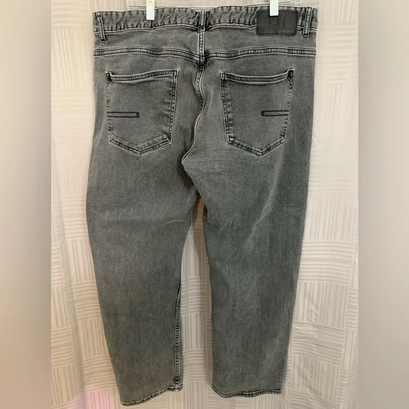 Kalvin Klein Mens Gray Vintage Jeans 38x30 - Picture 2 of 12